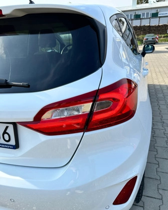 Ford Fiesta cena 16000 przebieg: 35696, rok produkcji 2019 z Gołdap małe 704